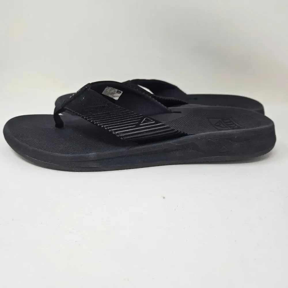 Reef Men's shoes Flip-Flop sz 10 Black SM